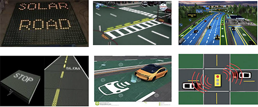 未來的智能交通是智能車輛、智能標誌、智能道路